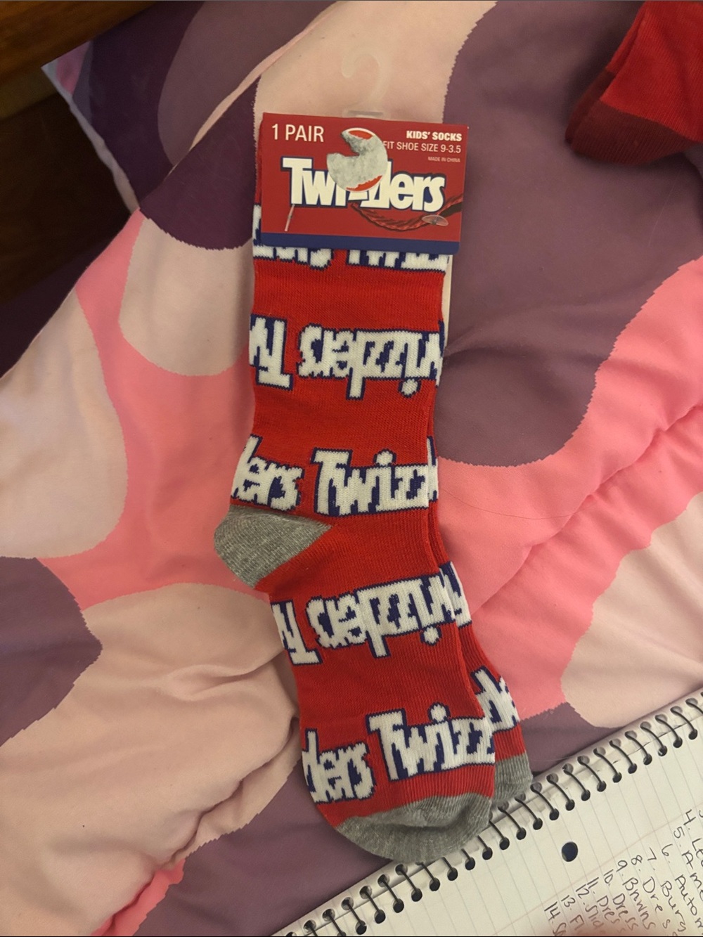 kids Twizzler socks